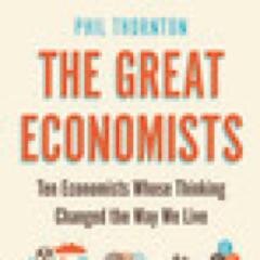 This is the twitter account for the book Brilliant Economics and the forthcoming Great Economists (both published by Pearson). It's run by author Phil Thornton