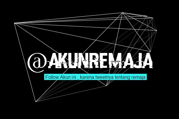 Remaja yang penuh dengan cerita follow ~ @akunremaja 
Iklan CP : 085959890298 | Pin : 7E931286