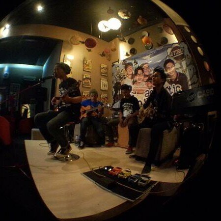 We are no office band from jakarta , indonesia . 1% skill 99% hoki :D \m/ | supported by: @quiday_bali