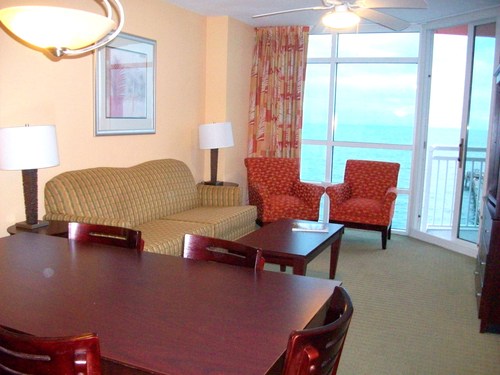 We own a 2 bed/2 bath oceanfront condo in North Myrtle Beach, SC at The Prince Resort. Please email beachcondo@nc.rr.com on purchasing or renting our place.