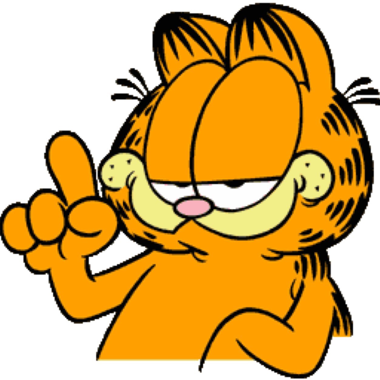Compte twitter de garfield ( Français )