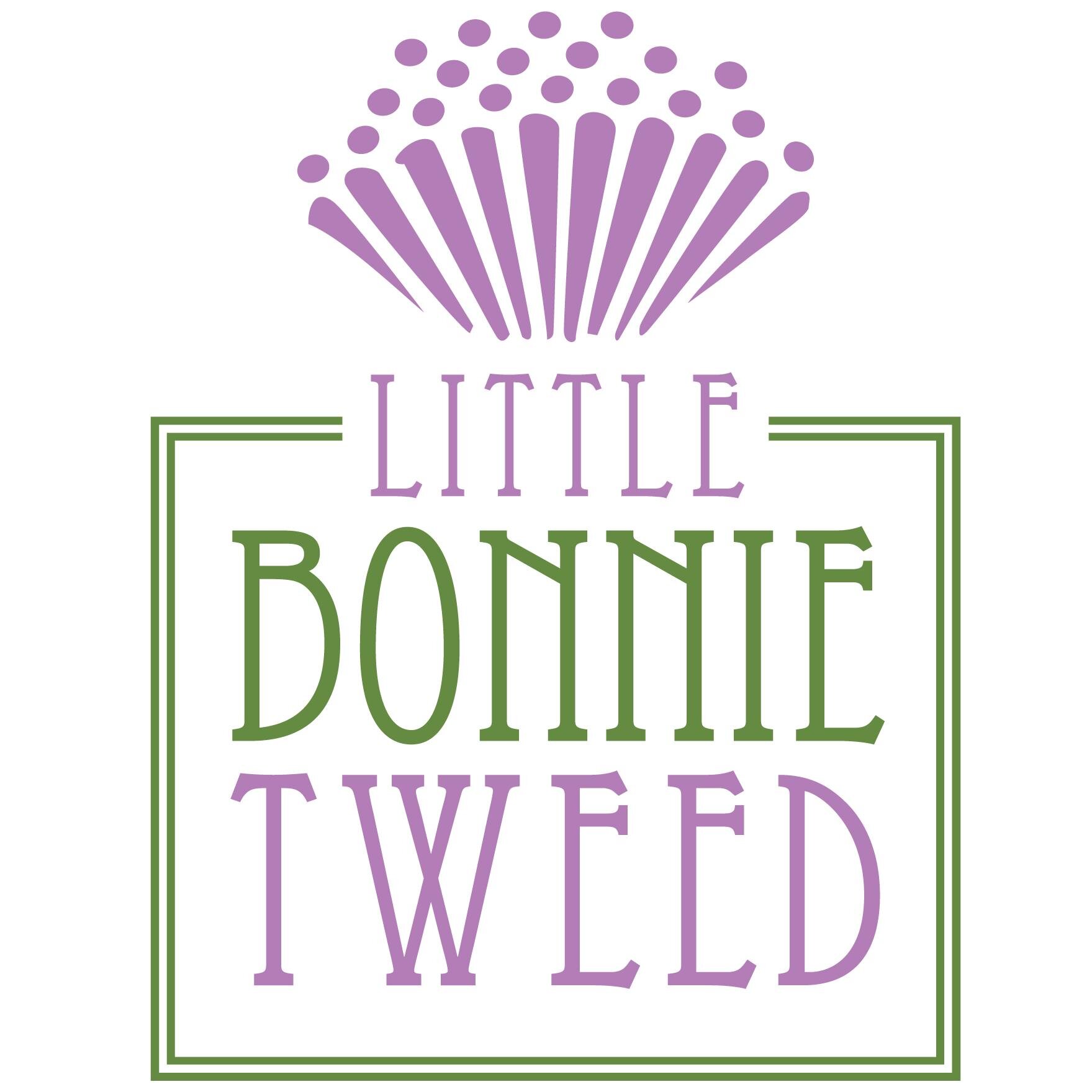 Little Bonnie Tweed is a bespoke dress company. You pick the style / tweed / ribbon / button / stitching