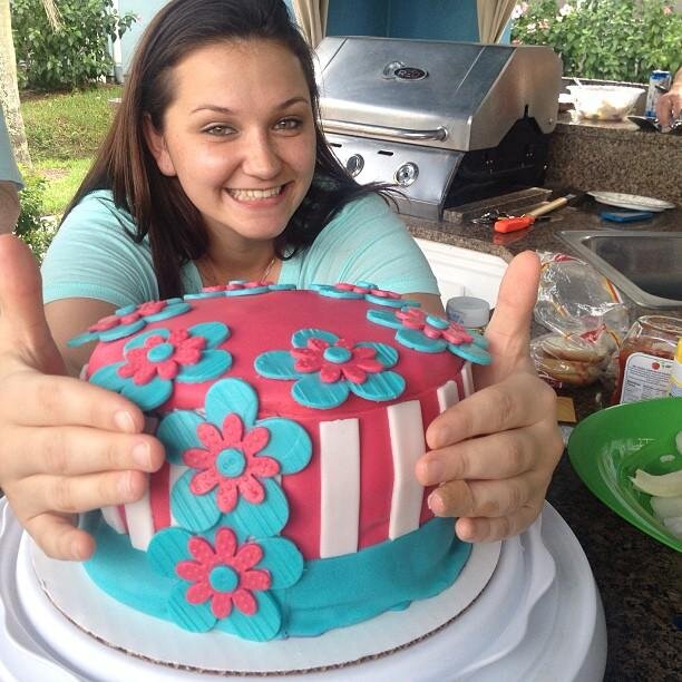 Cake decorator, food lover. College student with a passion for baking.