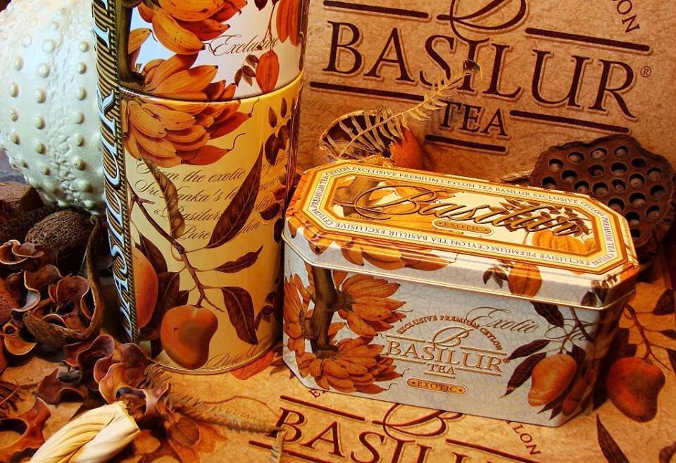 Basilur es un te de calidad premium traído directamente desde Sri Lanka. Destaca por sus mas de 70 mezclas de sabores y sus increíbles envases de regalo.