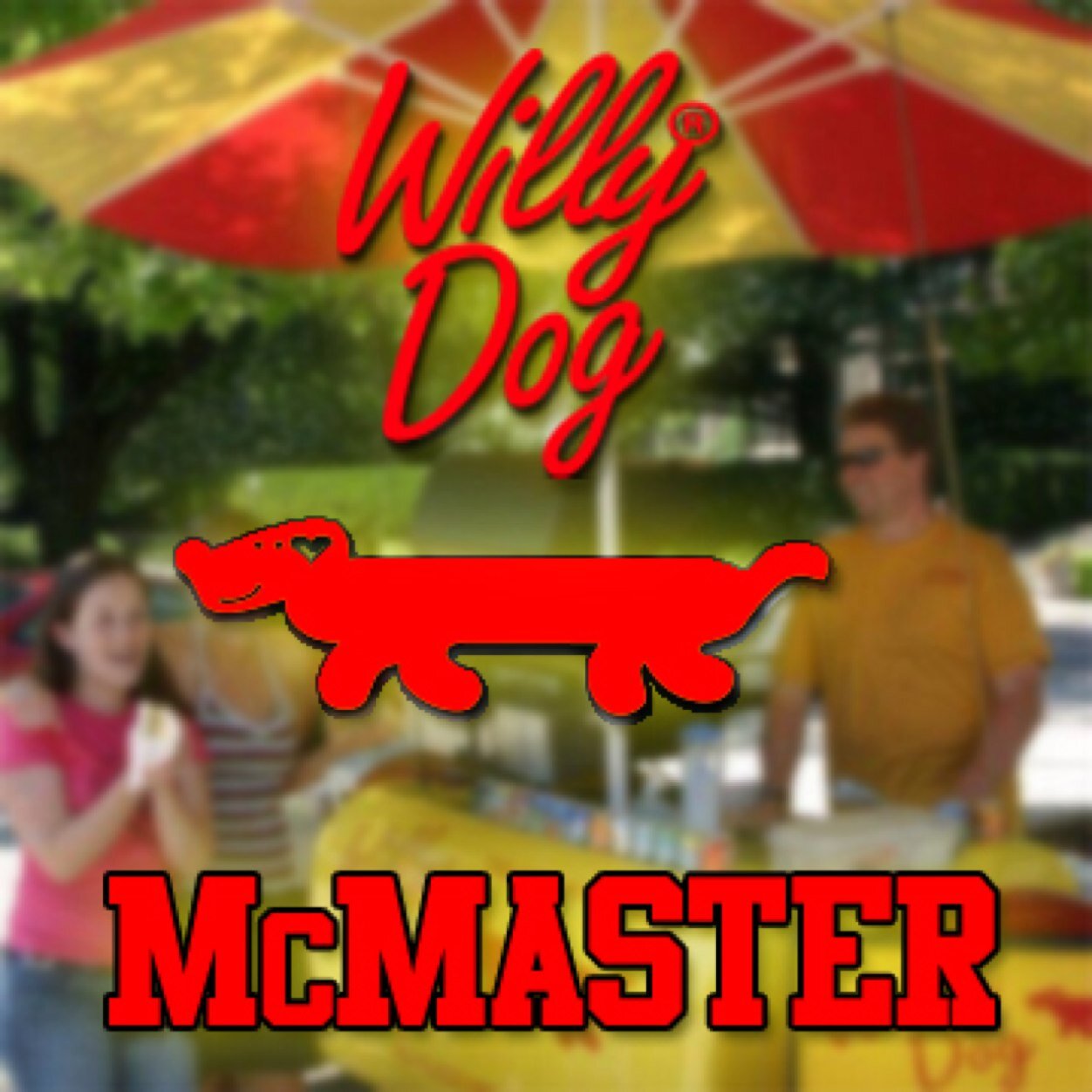 Willy Dog is located outside Gilmour Hall at McMaster University ALL YEAR ROUND Mon-Thurs 10-10 & Fri 8PM. Email: JimbosJumbos@Yahoo.ca cell: 905.317.9484