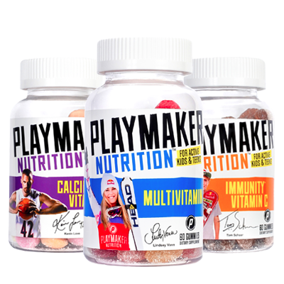 Inspired by champion professional athletes and developed to supplement the unique dietary needs of active kids and teens. #BeAPlaymaker