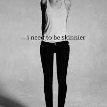 this is not a pro ED account.
even though i often relapse into my old habits i know that starving yourself is not how to be happy. 
stay strong x
