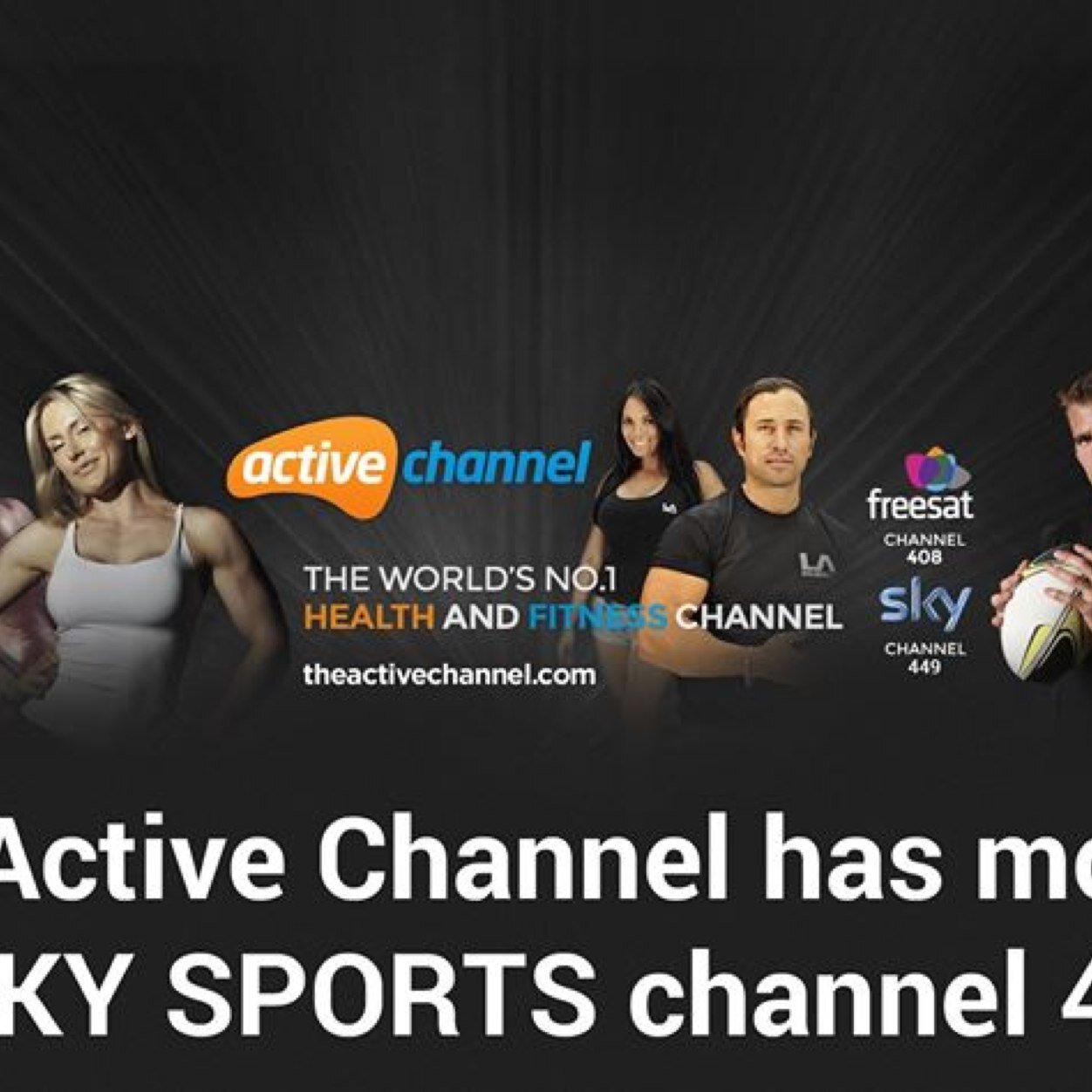 The world's number 1 health & fitness channel. available at http://t.co/pmG7QgDLQt