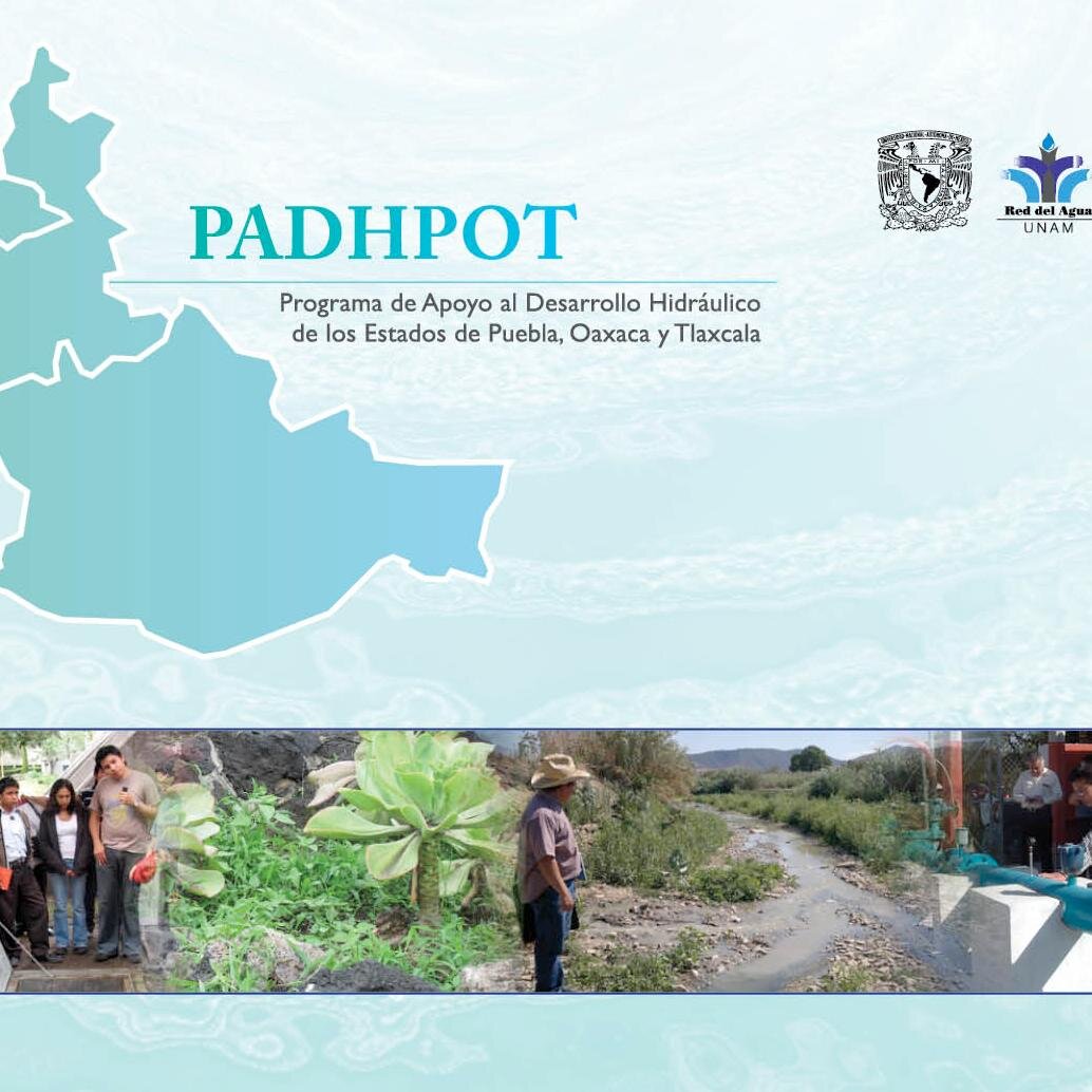 PADHPOT's profile picture. Programa de Apoyo al Desarrollo Hidráulico de Puebla, Oaxaca y Tlaxcala