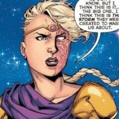 Amy Winston is the long lost princess of Amethyst on Gemworld. She was also a Lord of Order before the new 52 reboot.