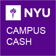 Forgot your wallet? Don’t worry – NYU Campus Cash is here! This convenient and easy program allows you to use your NYUCard as a debit-like card around campus.