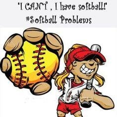 everybody has #Softballproblems DM me them and i will post them