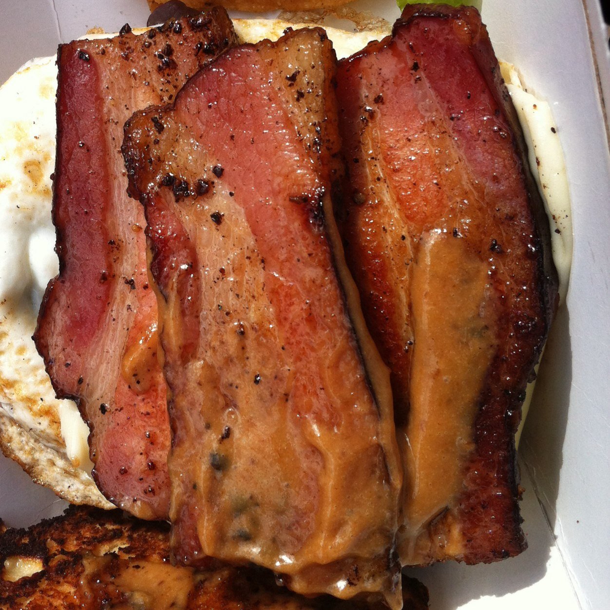 Have you burned your bacon? Ate turkey bacon and actually liked it? Confess your bacon sins so the process of healing and foregiveness can begin.