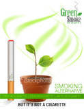 Vaperized's profile picture. Green Smoke™ aspires to create a greener planet. We, therefore, offer an electric cigarette which has no second-hand smoke, no ash and no risk of fire.