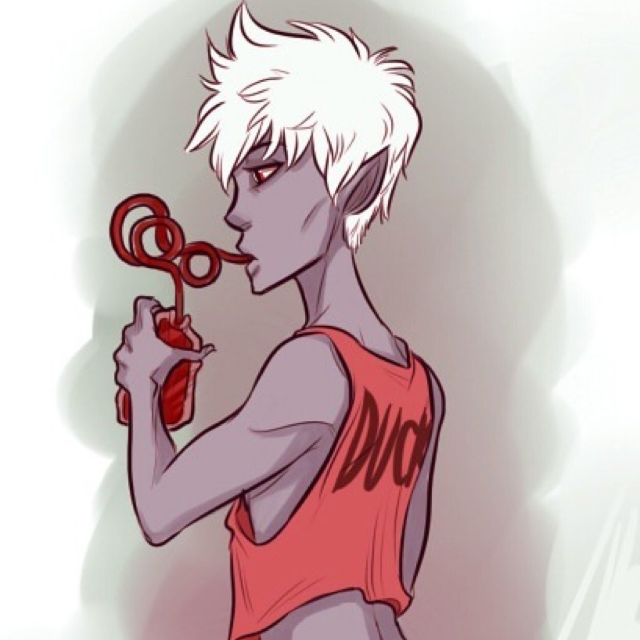 I hate to inform you girls, actually...I am /glad/ to inform you that vampires don't sparkle in the sun. They burn to ash. [#Vampire!Jack #MonsterAU #RP]