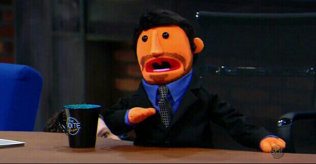 Esse cara aqui @DaniloGentili versão Muppets. Acho q sou adotado, sou mt moreno.