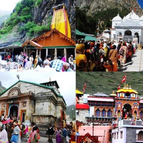 #Chardham tour comprises of the four famous pilgrimages namely Gangotri, Yamunotri, Kedarnath and Badrinath. For more info, visit https://t.co/t47ieO3bi1