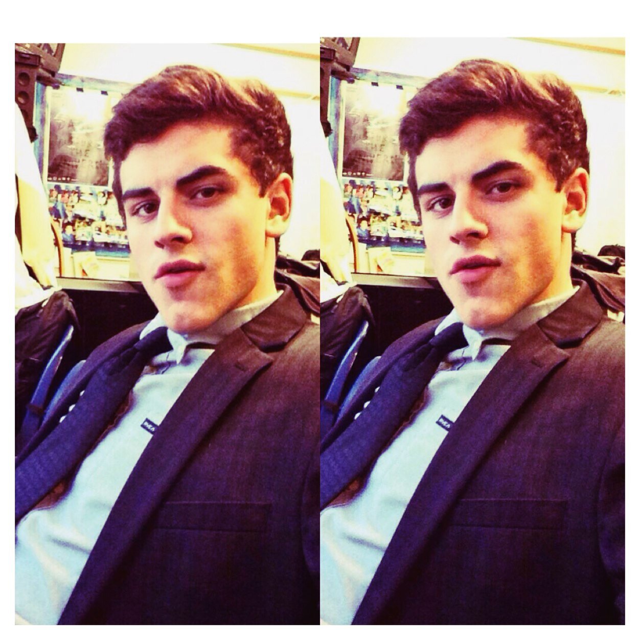 Jack G's eyebrow game is stronger then the human race selfiec/6 0/12