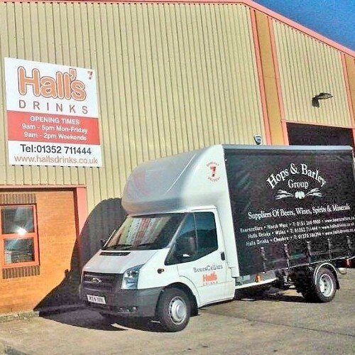 HallsDrinks's profile picture. We are a distributor of Beers Wines Spirits Soft Drinks 7 days a week 01352 711444 email sales@hallsdrinks.co.uk
