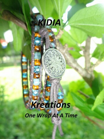 I make handmade jewelry with a focus on wrap bracelets.  All jewelry can be purchased  through PayPal with email tmmgalvan7@gmail.com