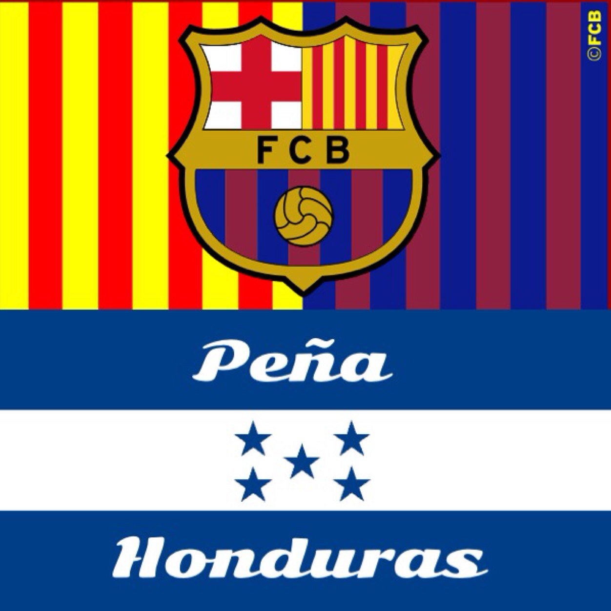 Culés en todas partes del pais unanse para oficializar la primera Peña Barcelonista de Honduras.