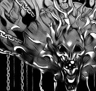 Soy el Rey de los Shinigamis. Ryuk me sobornó para que le diera otra DN. Soy inmortal... Bueno, casi....