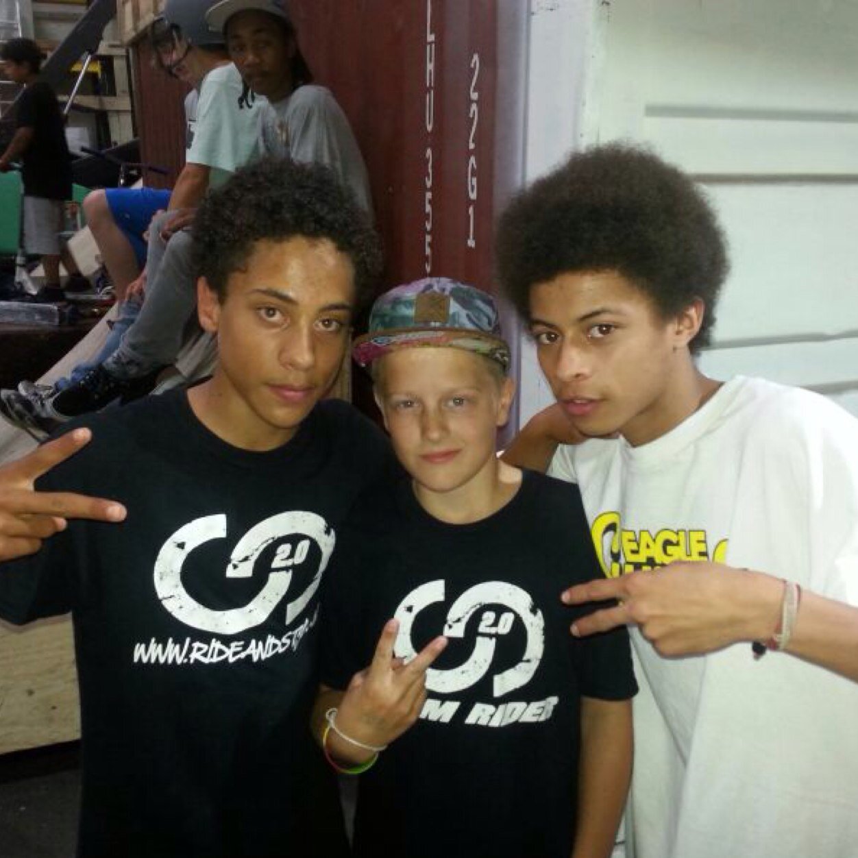 No live whithout my brothers @SanderP0 @jurianH_ and @helldrift BEST scooter rider brandon james