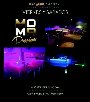 Consigue en las discotecas Joy y Moma de Madrid listas, copas, entradas y más. Interesados para más información MD