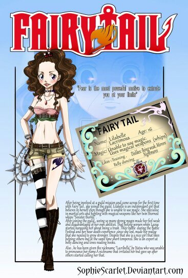I'm Lilabelle.|Age:16|Yeah I use magical whips,so what?|#Single|#Oc|#FTRP|