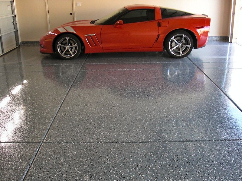 Not all garage floors are created equal. We have the floor you've been looking for. 100% solids epoxy with a tough as nails polyurethane top coat.