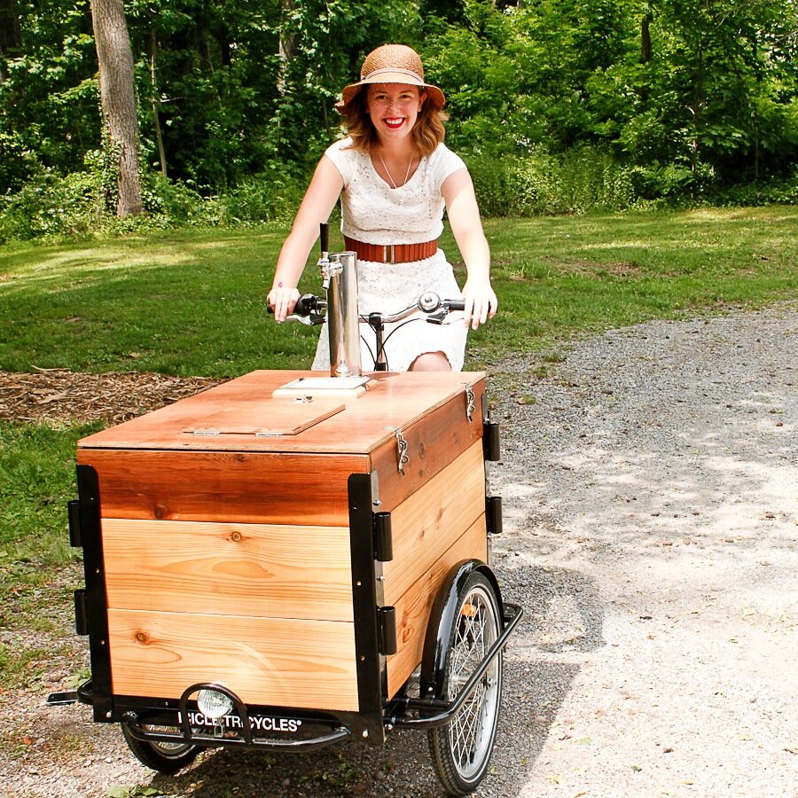 sugarmtcatering's profile picture. a custom catering company with a three wheeled bakery serving artisan cupcakes and lemonade on tap!