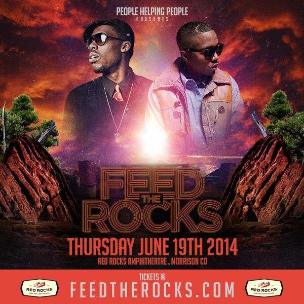 Feed The Rocks ft. Nas, Flying Lotus, Schoolboy Q, and more at Red Rocks! Tickets on sale at: http://t.co/peDk40KitF