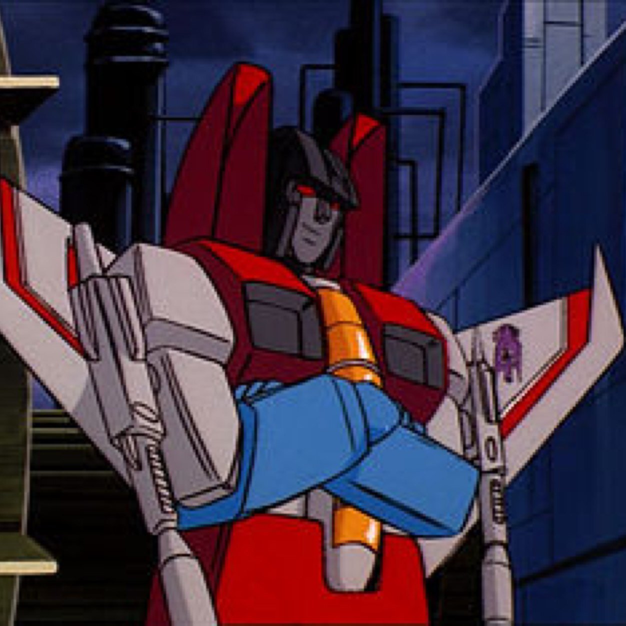 Fools! I am Starscream the Great, second in command of all Decepticons, when Megatron falls, I will rise and take my rightful place as leader of the Decepticons