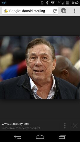 NOT Donald Sterling 