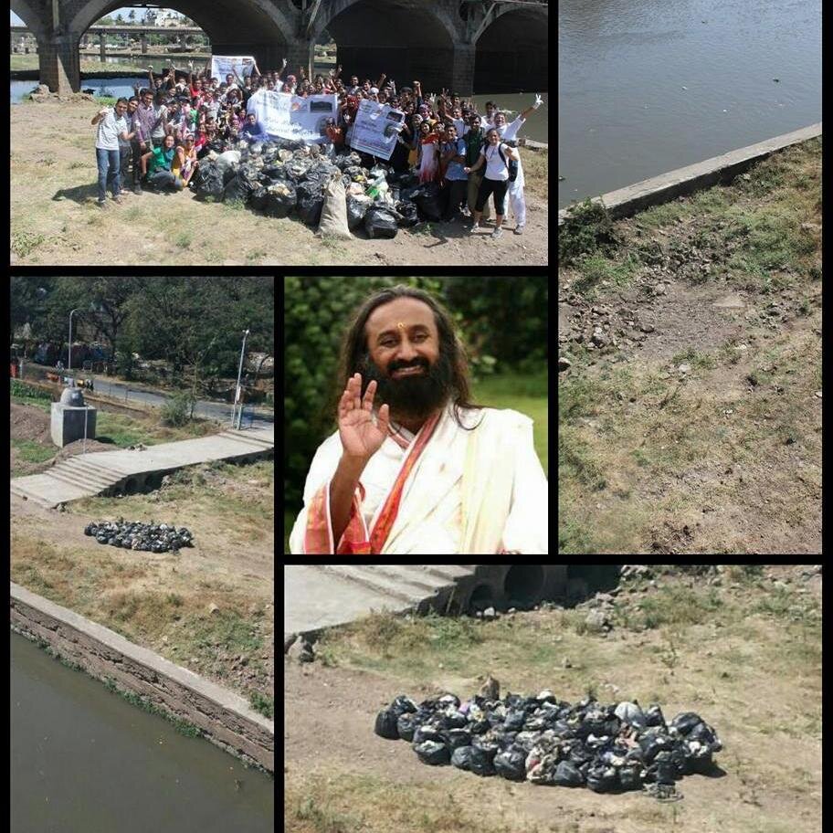 Mula Mutha :The River Revival is an Art of Living initiative. A project under the Volunteer for Better India.