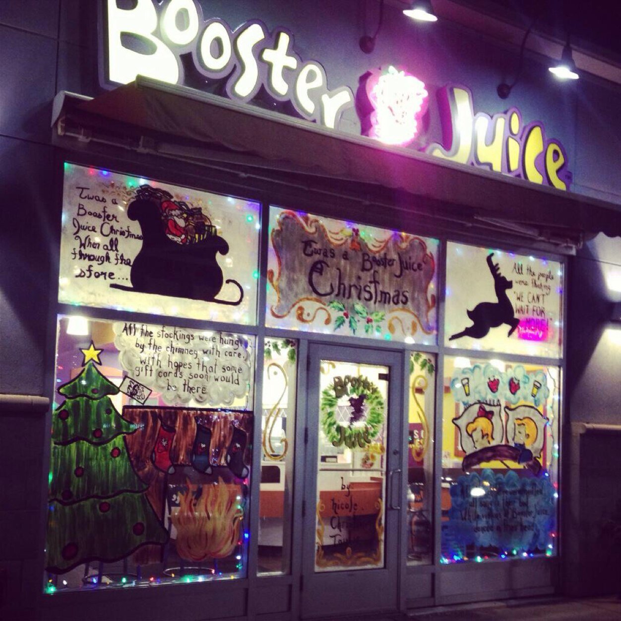 Welcome to the Booster Juice Kitchener-Waterloo twitter page! Come by any of our three locations for a delicious smoothie!