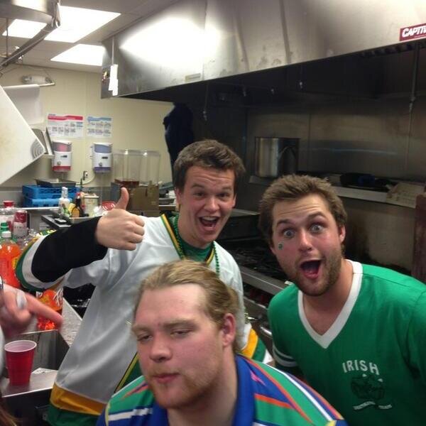 MN HS Hockey leader in blocked shots 2011-2012. Roll Tide, Go Badge, Skol Vikes. That’s Beau Allen in my prof pic