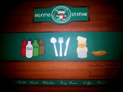 enjoy your moment with milk and pasta