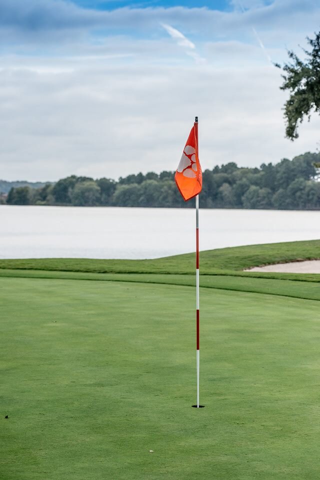 18-hole championship course at Clemson University. Call 864-656-0236 for a tee time!