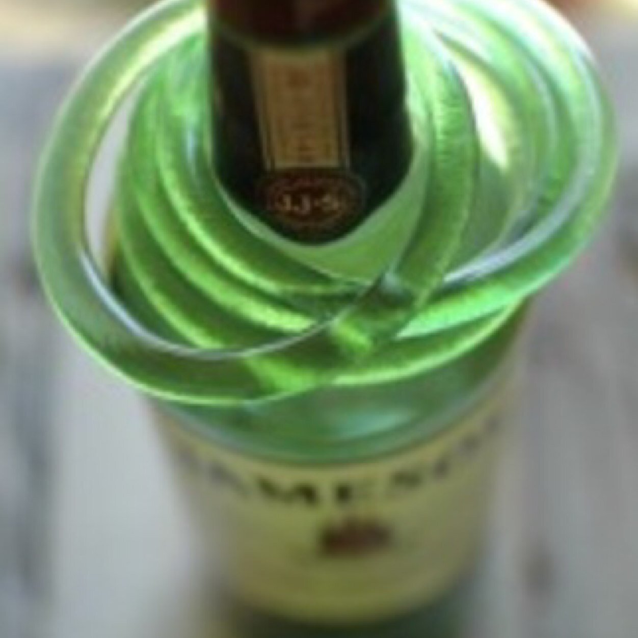 Fine glass bracelets, made from recycled whiskey, bourbon and vodka bottles. Website coming soon!