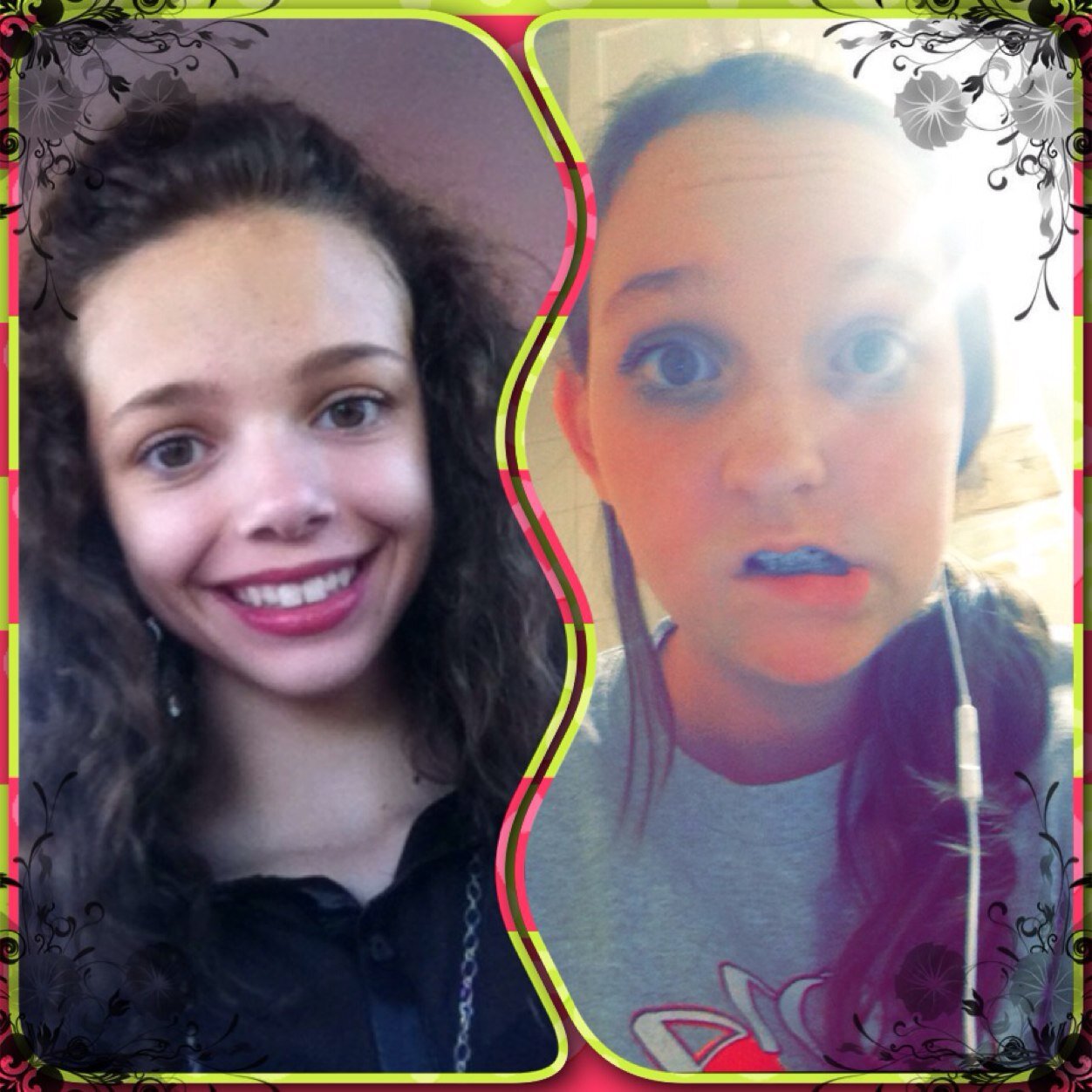 HI WE ARE THE GIRLS WE BE CRAZY BLUB WE ARE THE AWESOMEST SUPERHEROS EVER