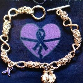 Amore Forte® awareness inspired fine jewelry. Cancer Warrior! IG:AmoreFortebyMoni