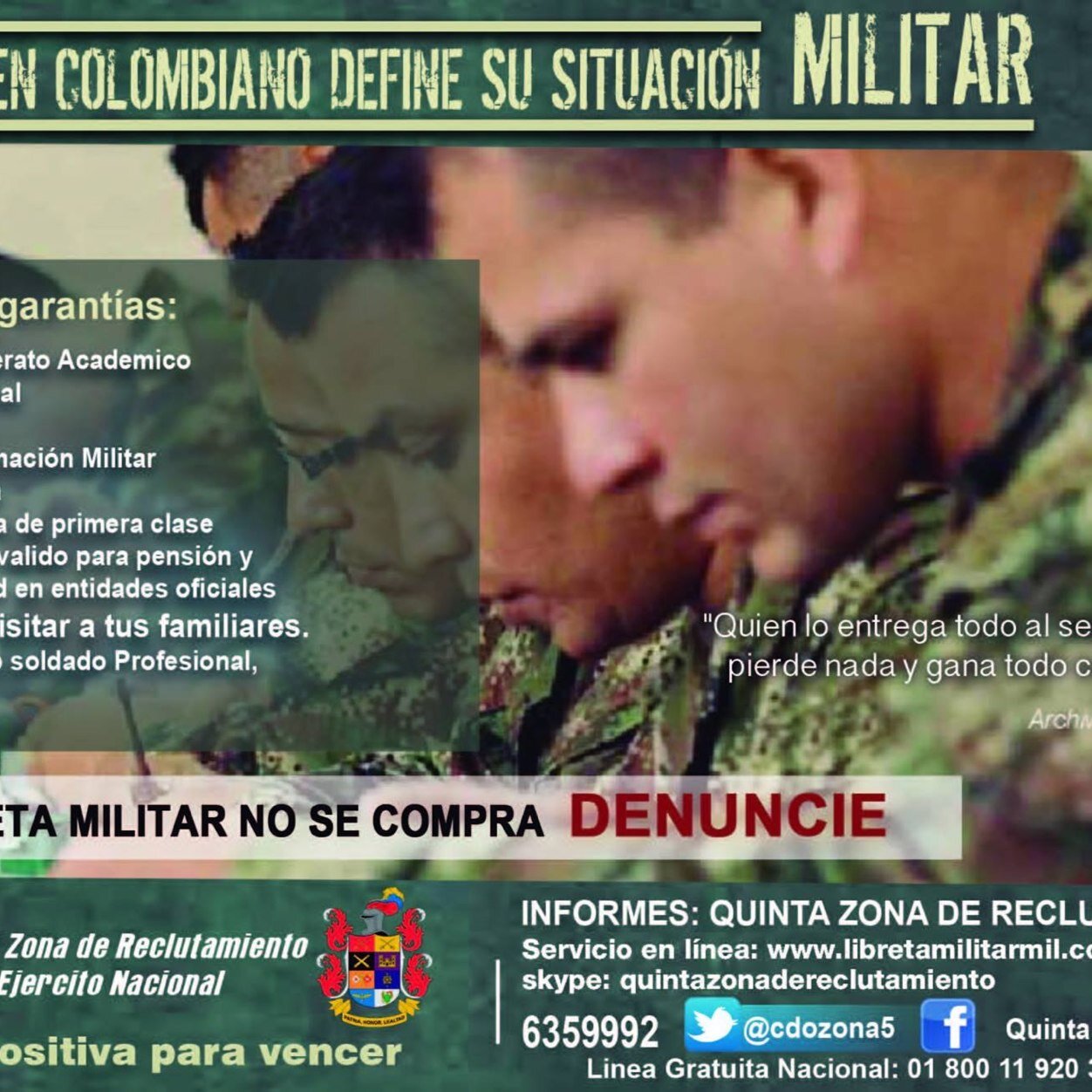 SIETE DISTRITOS MILITARES PARA DEFINIR SITUACION MILITAR Ocaña Pamplona Cucuta Bucaramanga B/meja Socorro Arauca Tel 6359992  3183498239 3183498231