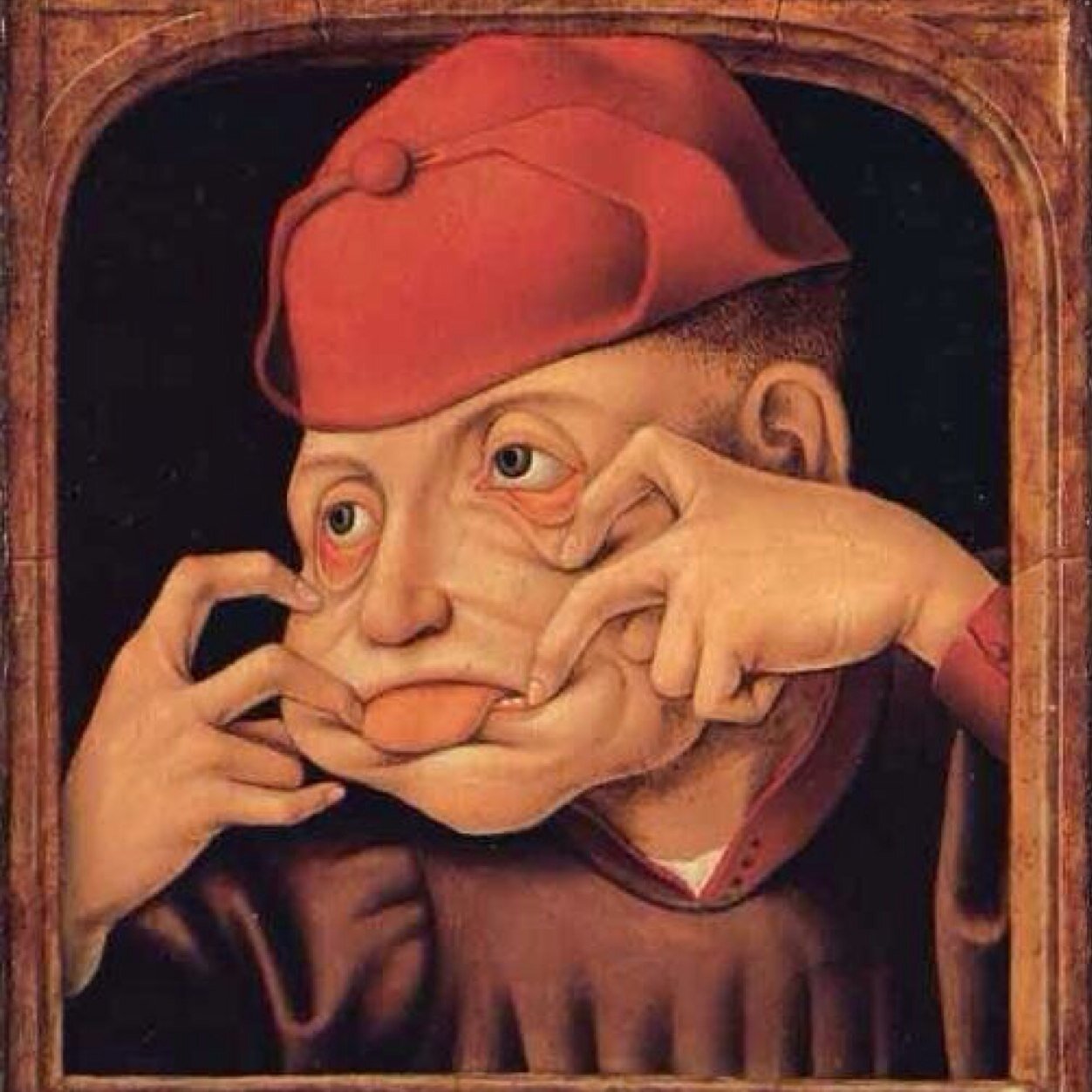 Don't joke about Art... I'll do that. The comments are my own. The paintings are not.