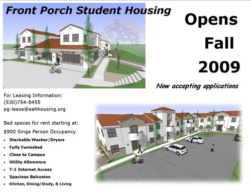 Brand new townhomes for students attending Cal Poly, San Luis Obispo