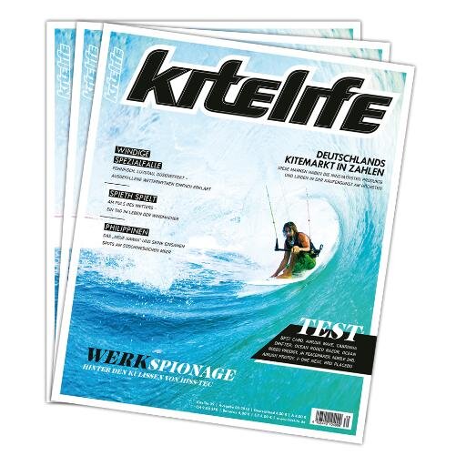 Kitelife is a German Kiteboarding Magazine