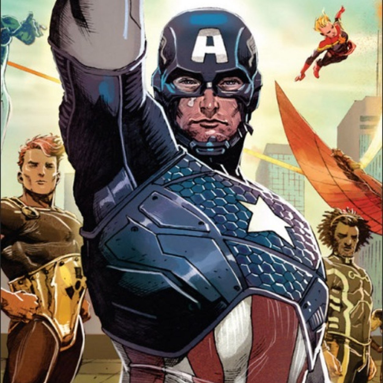 Heroes aren't measured by their strength, but by their hearts. {Marvel RP.}