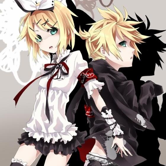 Len: Loves to tease his sister and play with her. Sometimes get possessive #Bi Rin: Is very friendly but can have a temper, sometimes get intimidated by Len #Bi