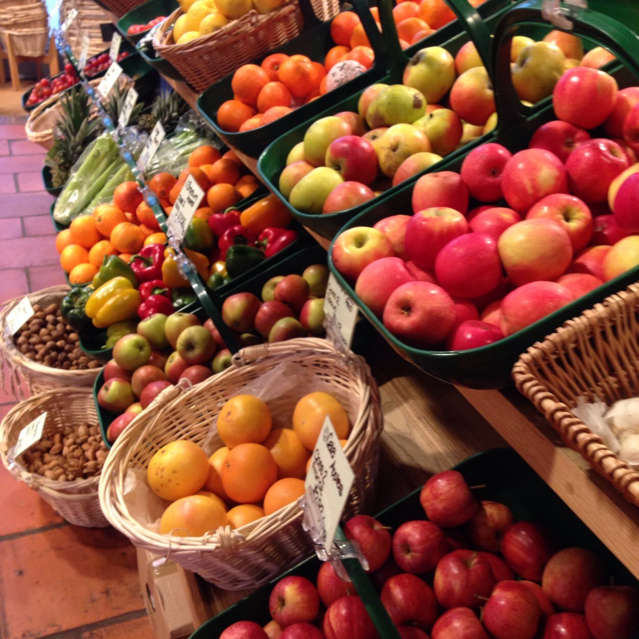 We are an organic farm shop, fine delicatessen, cafe and restaurant in Letheringsett, Holt, North Norfolk, UK.