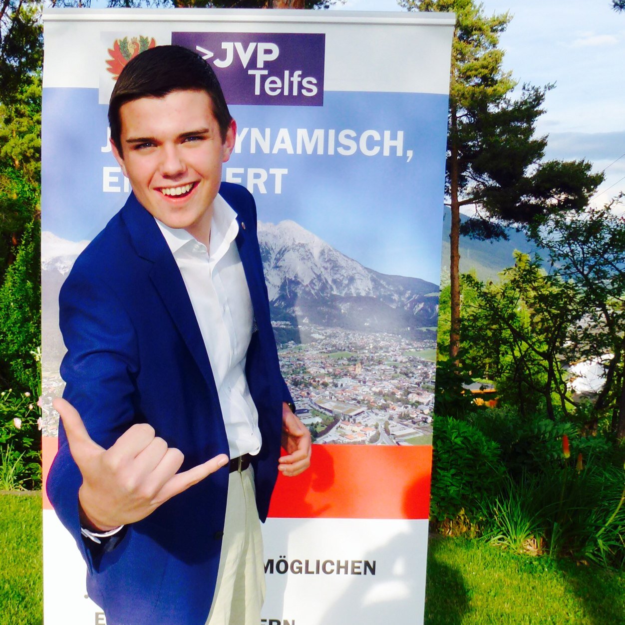 Obmann der Jungen ÖVP Telfs